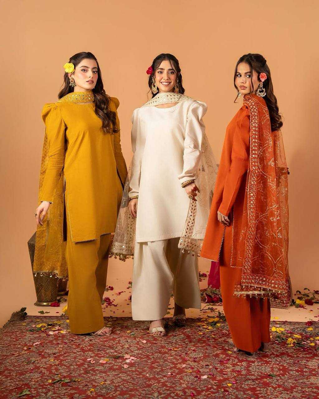 Crepe  Ladies Salwar Suits Party wear